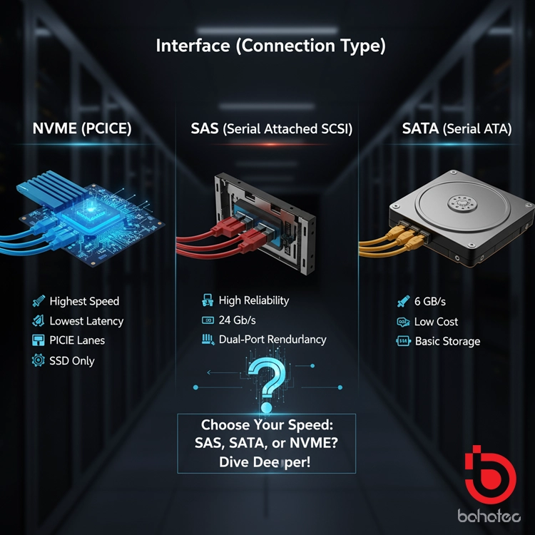 Types of HPE server hard drives -bahatec
