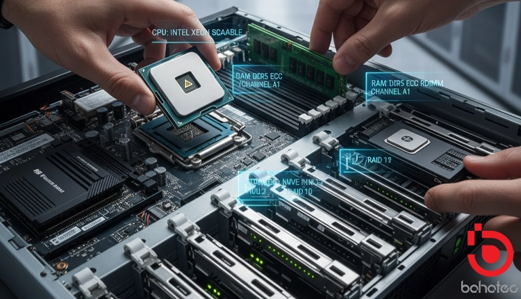 HP server assembly - bahatec